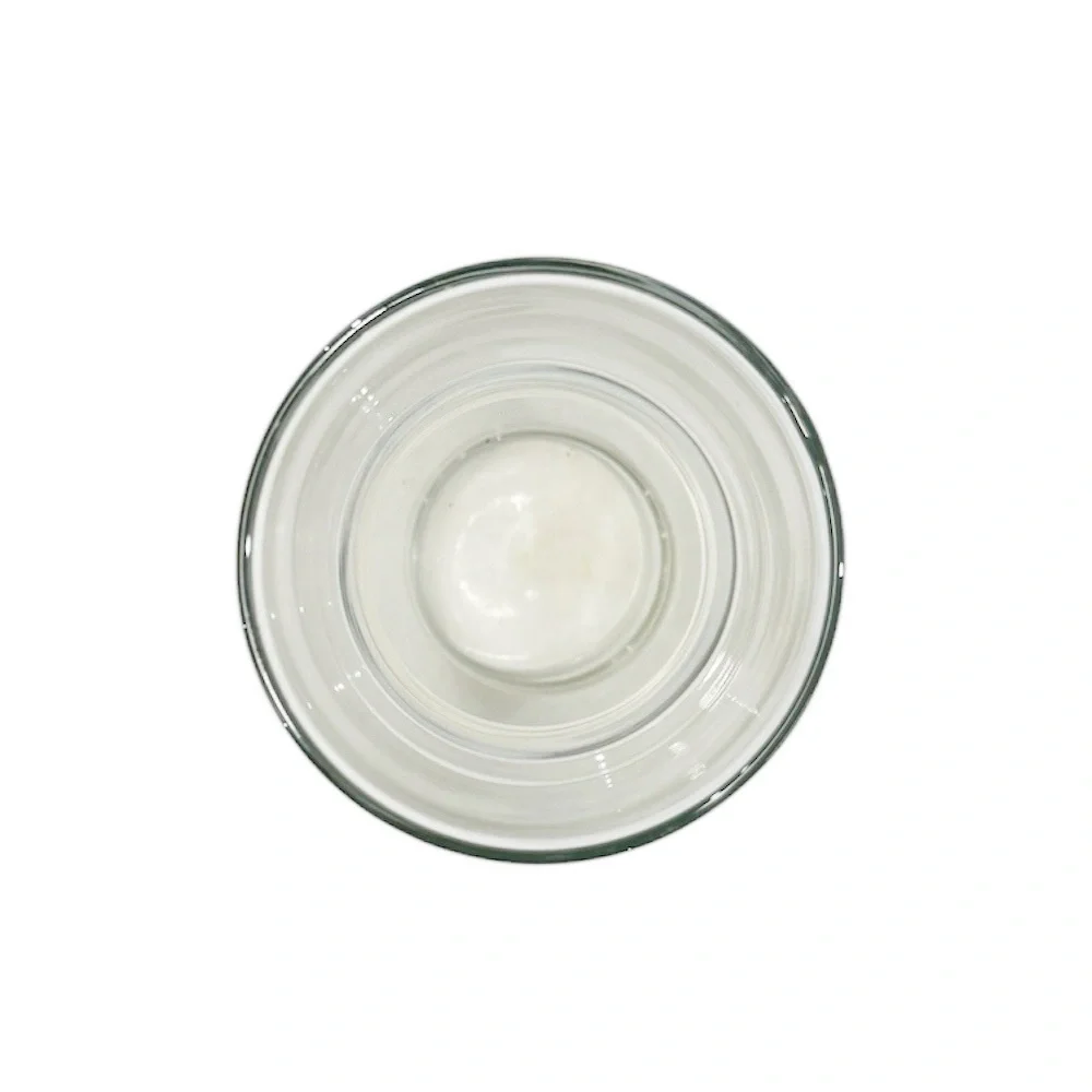 7x3.25” Smooth Glass Flower Vase Clear